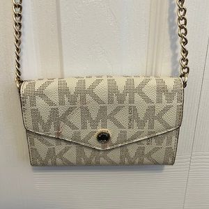 Michael Kors Monogram Phone Crossbody